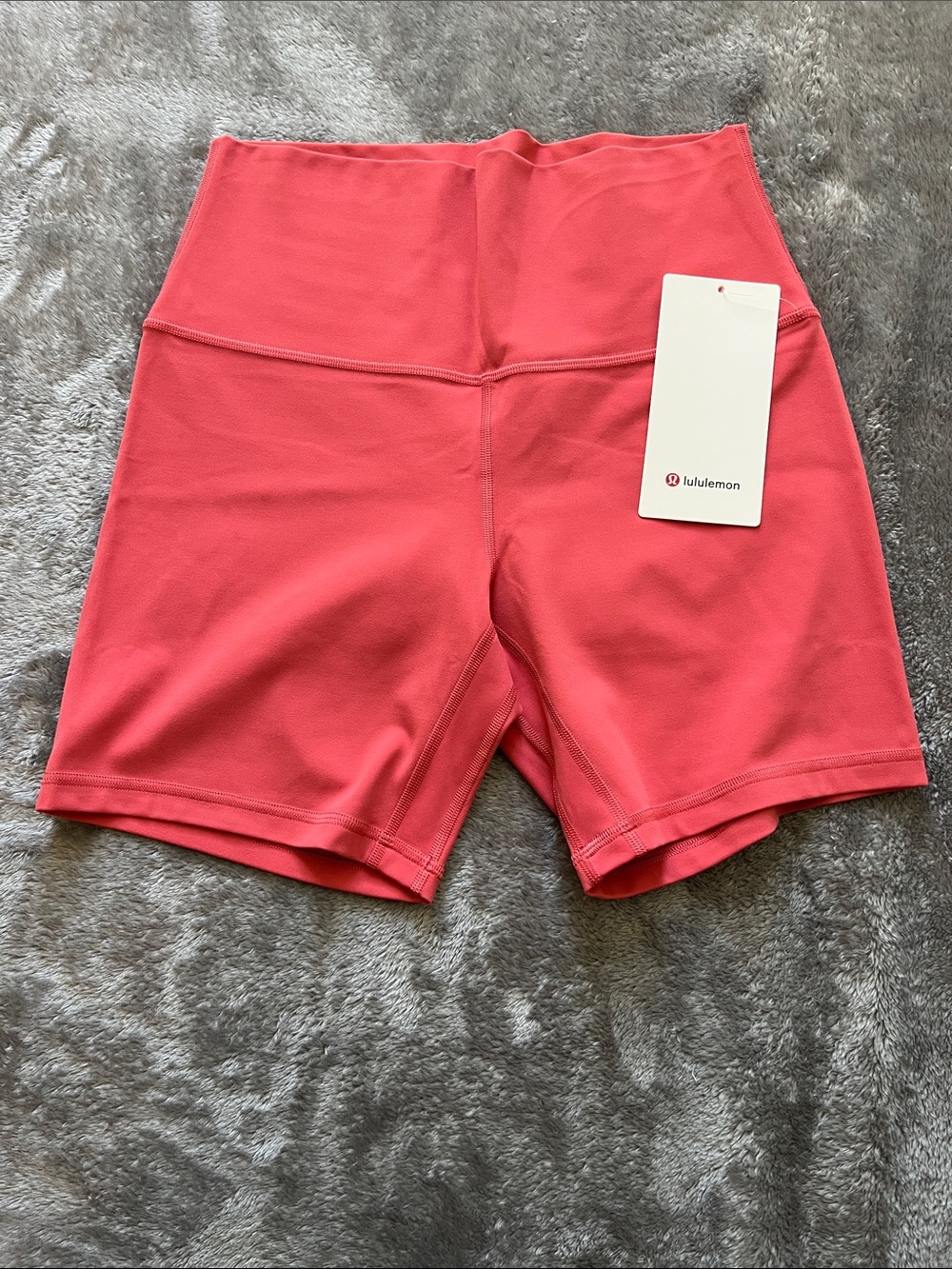 🆕 Lululemon Align High-Rise Short 6” in Desert Red, size 8 - Picture 2 of 6